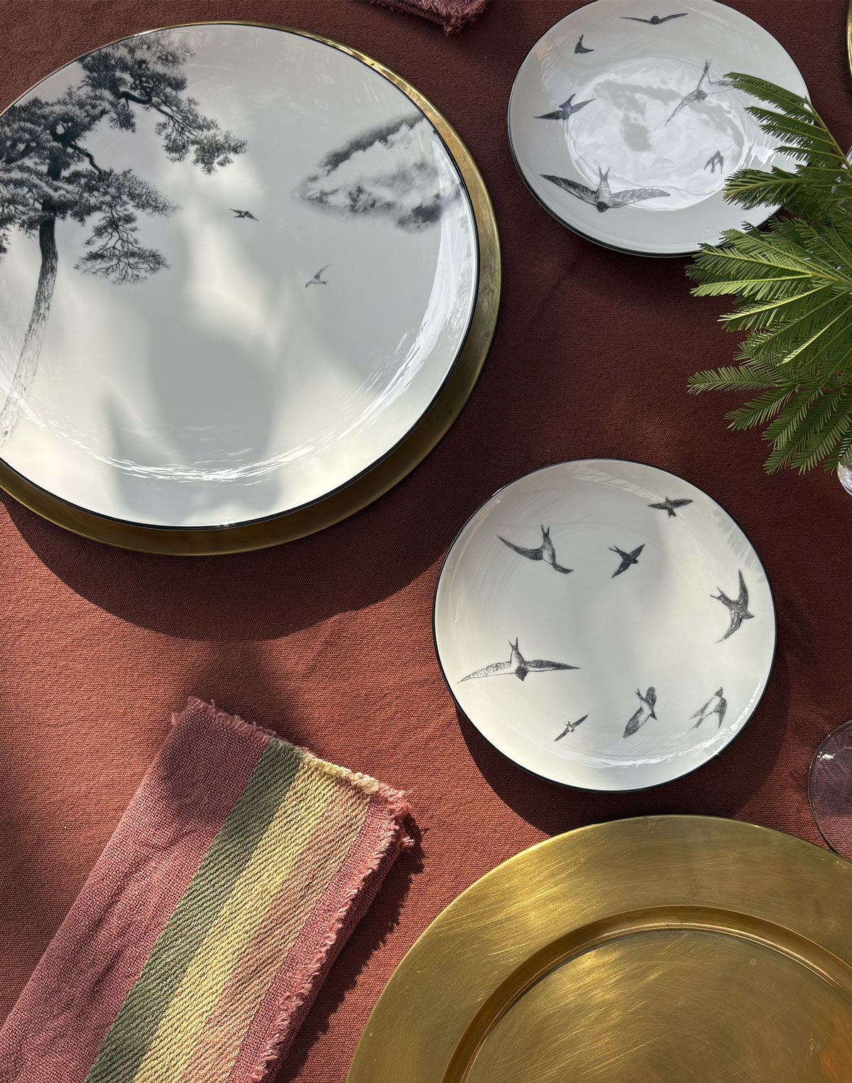 Object #4 — Birds tableware